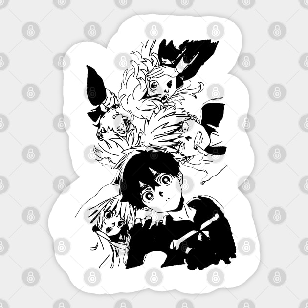 Kemono jihen Sticker by SirTeealot